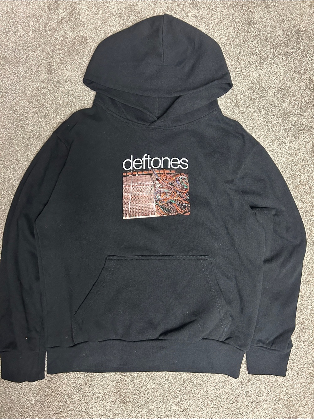 Deftones Official 2025 Tour Black Hoodie